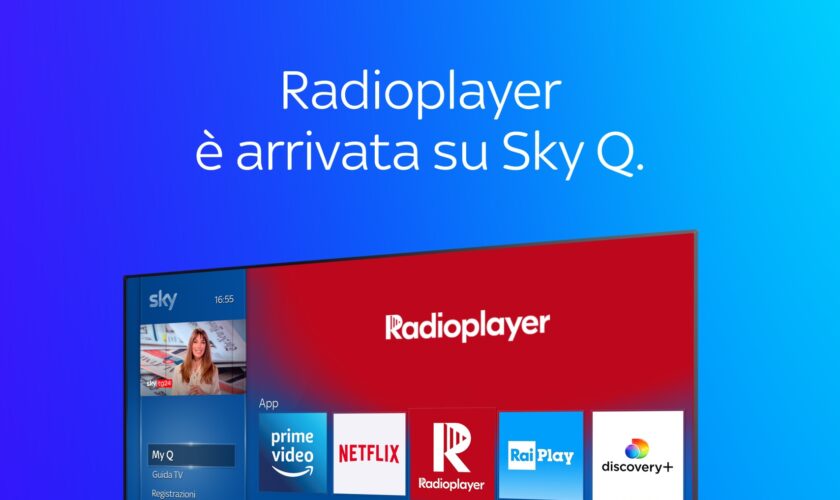 Radioplayer su SKY Q