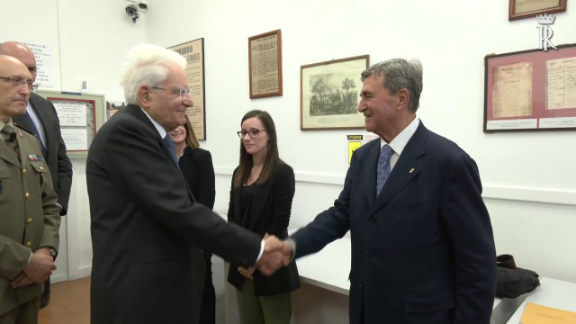 mattarella-visita-archivio-storico-dello-stato-maggiore-dell’esercito